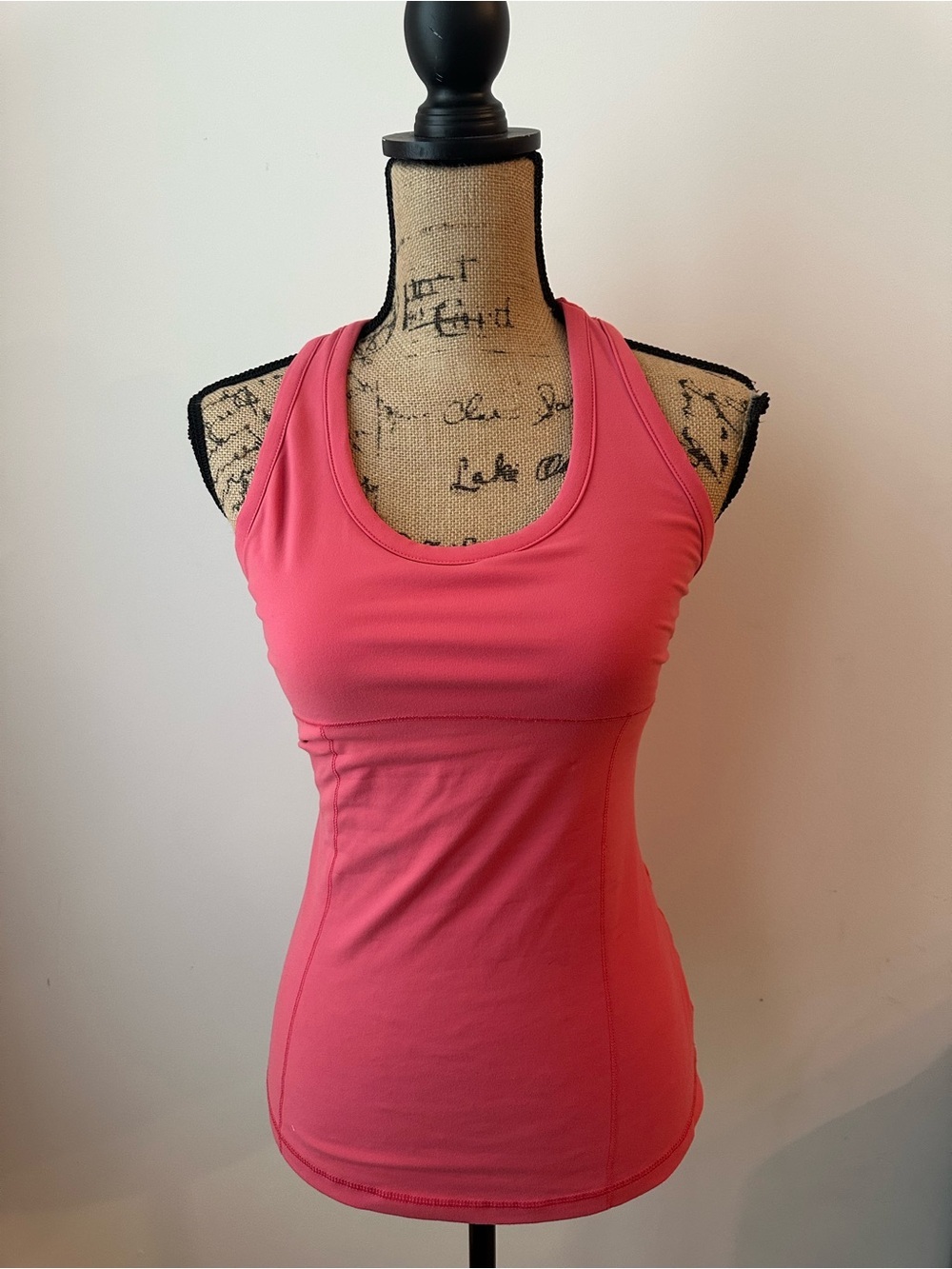 Be Maternity Women's Pink Racerback Athletic Tank Top, M
